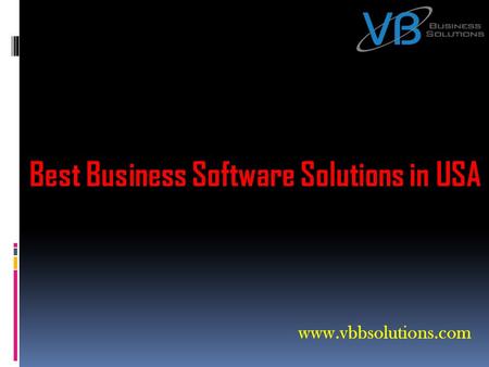 Best Business Software Solutions in USA