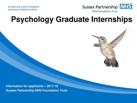 Psychology Graduate Internships