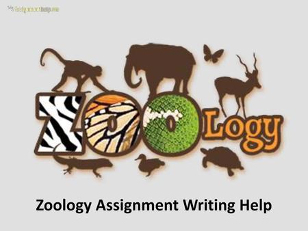 Zoology Assignment Writing Help