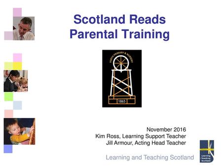 Scotland Reads Parental Training