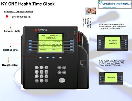 KY ONE Health Time Clock