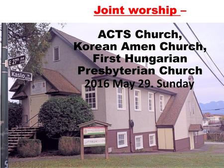 First Hungarian Presbyterian Church