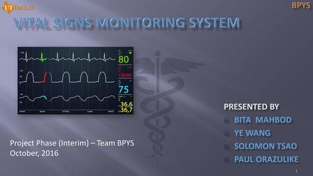 Vital Signs Monitoring system