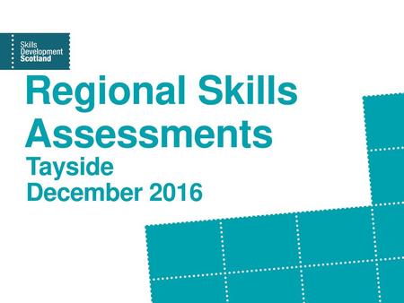 Regional Skills Assessments