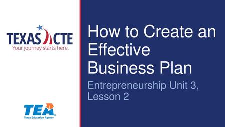 How to Create an Effective Business Plan