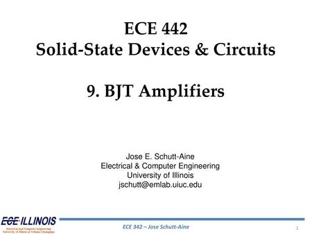 Solid-State Devices & Circuits