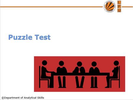 Puzzle Test.