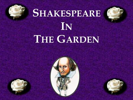 Shakespeare In The Garden