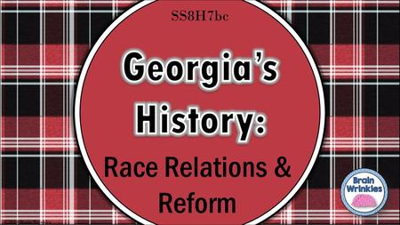 Race Relations & Reform