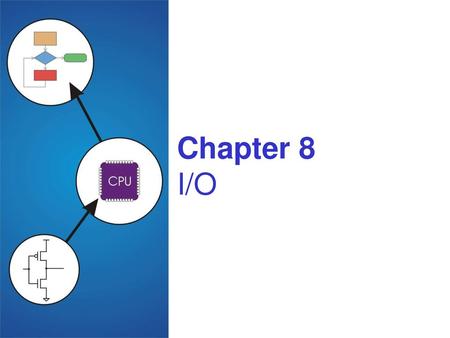 Chapter 8 I/O.