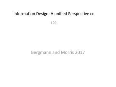 Information Design: A unified Perspective cn