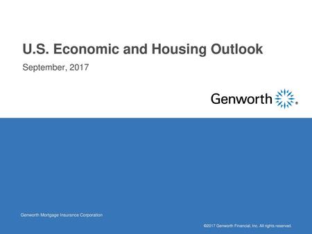 U.S. Economic and Housing Outlook