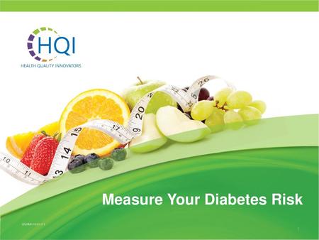 Measure Your Diabetes Risk