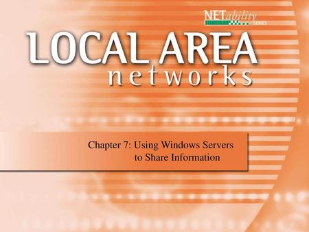 Chapter 7: Using Windows Servers