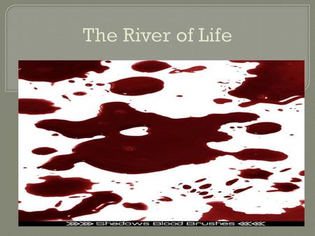 The River of Life.