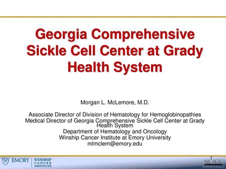 Georgia Comprehensive Sickle Cell Center at Grady Health System