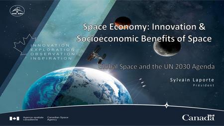 Space Economy: Innovation & Socioeconomic Benefits of Space