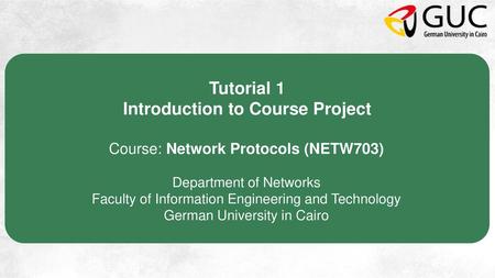 Course Individuals Lecturer Dr. Eng. Amr T. Abdel-Hamid