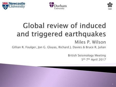 Global review of induced and triggered earthquakes