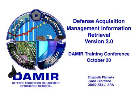 Defense Acquisition Management Information Retrieval Version 3