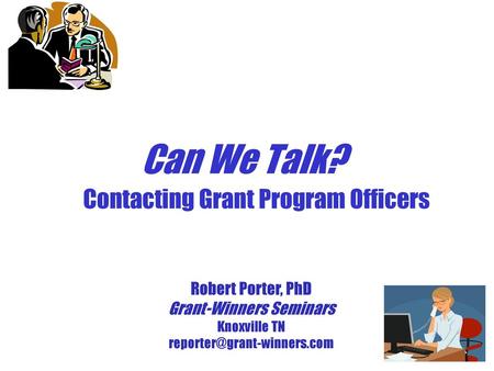 Grant-Winners Seminars