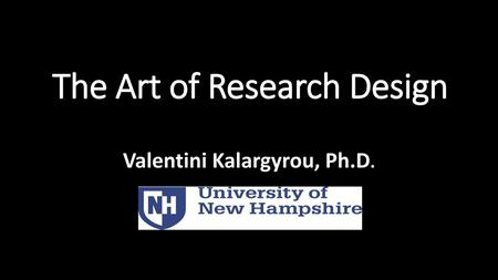 The Art of Research Design