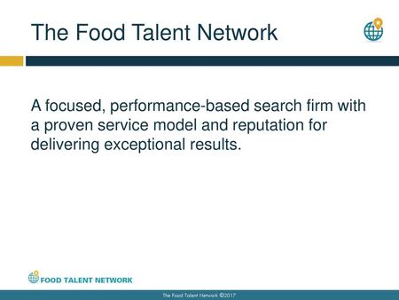 The Food Talent Network