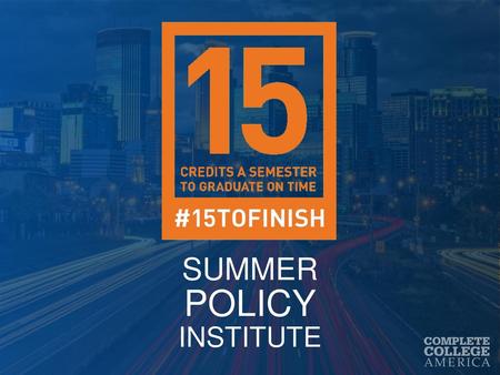 SUMMER POLICY INSTITUTE.