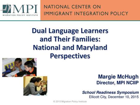 Dual Language Learners