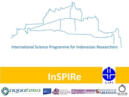 International Science Programme for Indonesian Researchers