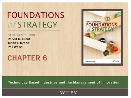 Technology-Based Industries and the Management of Innovation