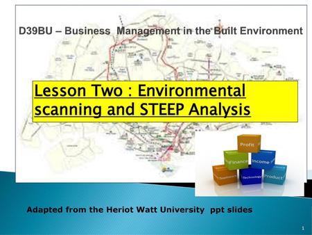 D39BU – Business Management in the Built Environment