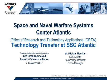 Technology Transfer at SSC Atlantic