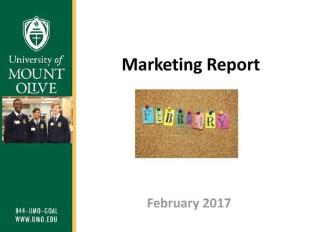 Marketing Report February 2017.