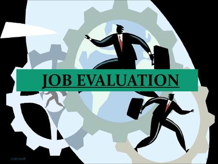 JOB EVALUATION MAGNETIC CONTACTORS 1/26/2018.