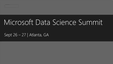 Machine Learning & Data Science Conference