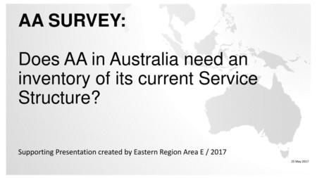 Supporting Presentation created by Eastern Region Area E / 2017