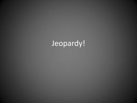 Jeopardy!.