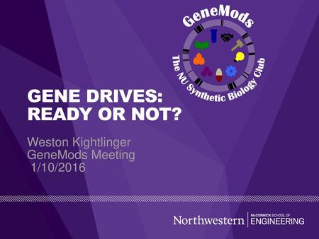 Gene drives: ready or not?