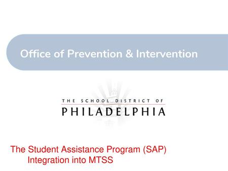 Office of Prevention & Intervention