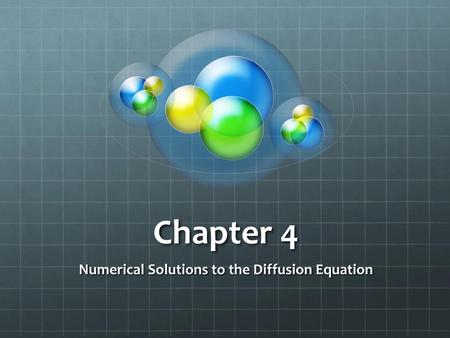 Numerical Solutions to the Diffusion Equation