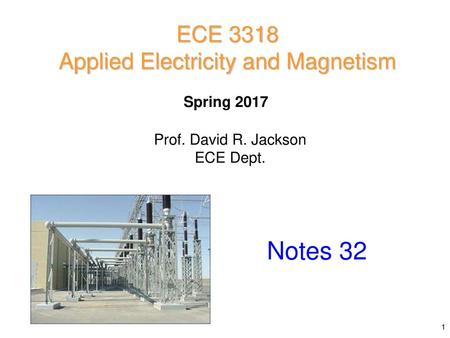 Applied Electricity and Magnetism