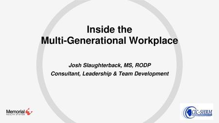 Inside the Multi-Generational Workplace