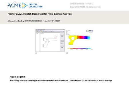 From: FEAsy: A Sketch-Based Tool for Finite Element Analysis