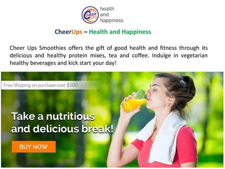 CheerUps – Health and Happiness