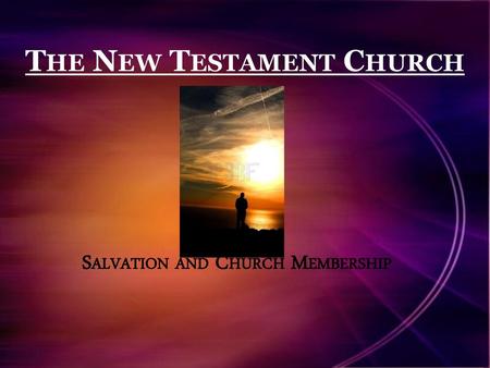 The New Testament Church