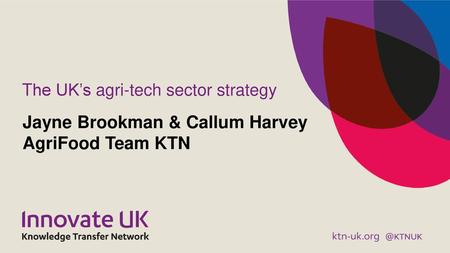 The UK’s agri-tech sector strategy