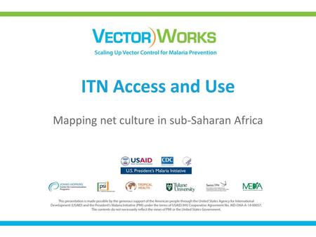 Mapping net culture in sub-Saharan Africa