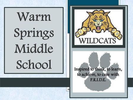 Warm Springs Middle School