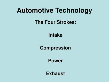 Automotive Technology